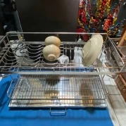 Kệ Treo Úp Chén Inox Đa Năng