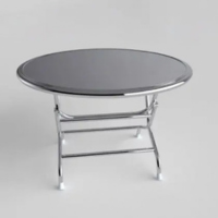 Bàn tròn inox Hwata Rộng 1m2 