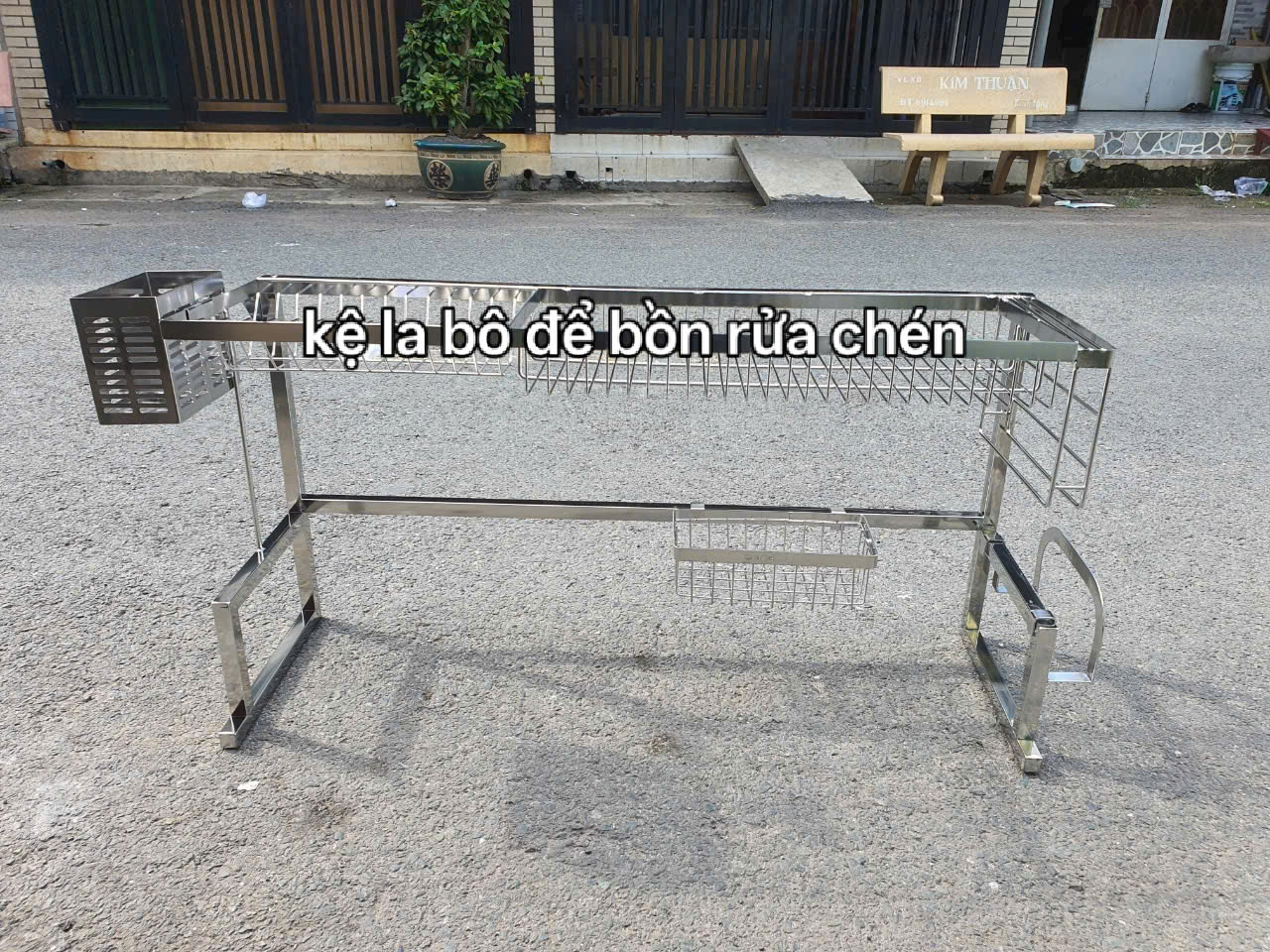 Kệ Inox Nhà Bếp Gọn Đẹp Tối Ưu Diện Tích