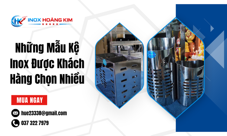 Tầm Quan Trọng Của Kệ Inox Trong Kinh Doanh Hiện Đại